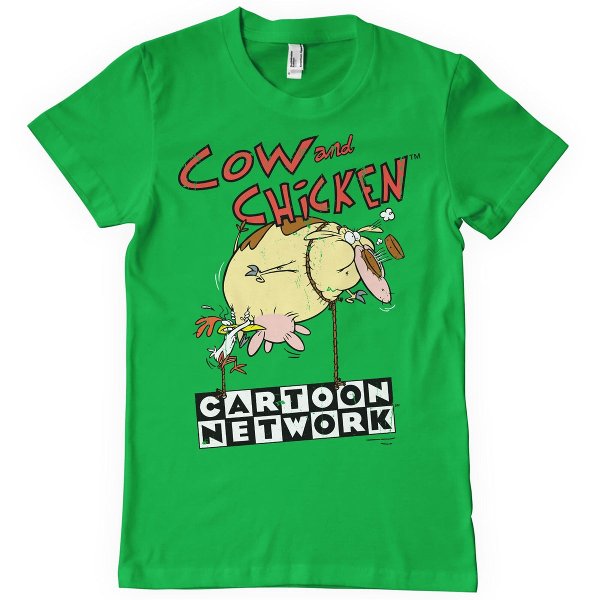 Cow and Chicken (Vache et Poulet) Balloon T-Shirt – T-shirt