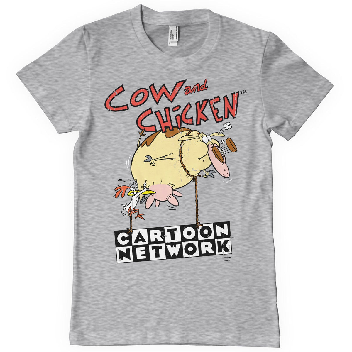 Cow and Chicken (Vache et Poulet) Balloon T-Shirt – T-shirt