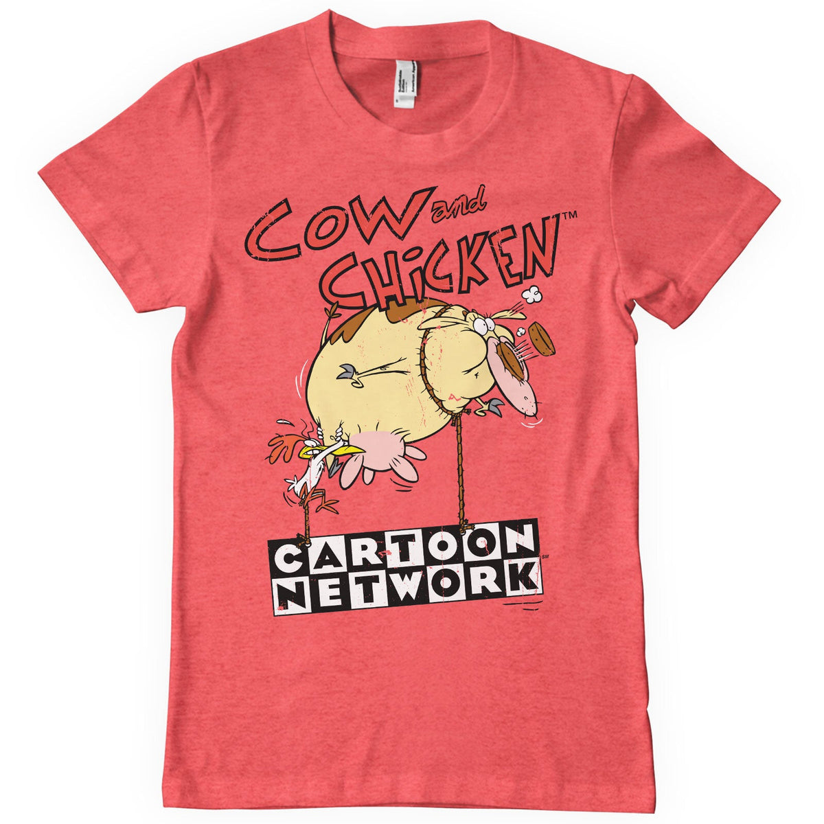 Cow and Chicken (Vache et Poulet) Balloon T-Shirt – T-shirt