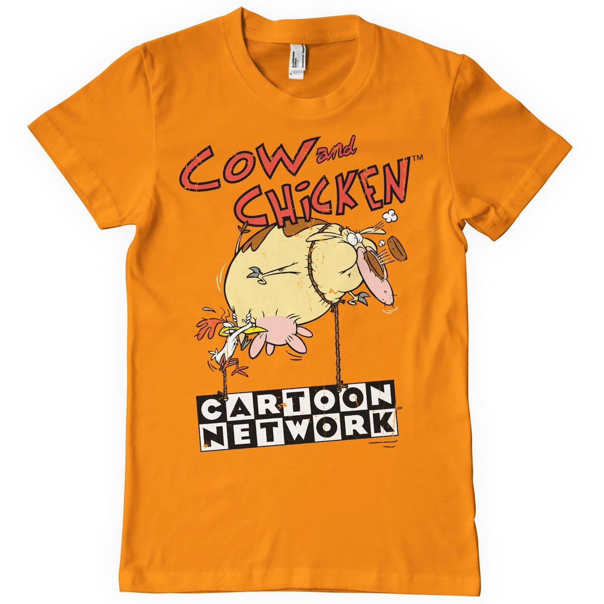 Cow and Chicken (Vache et Poulet) Balloon T-Shirt – T-shirt