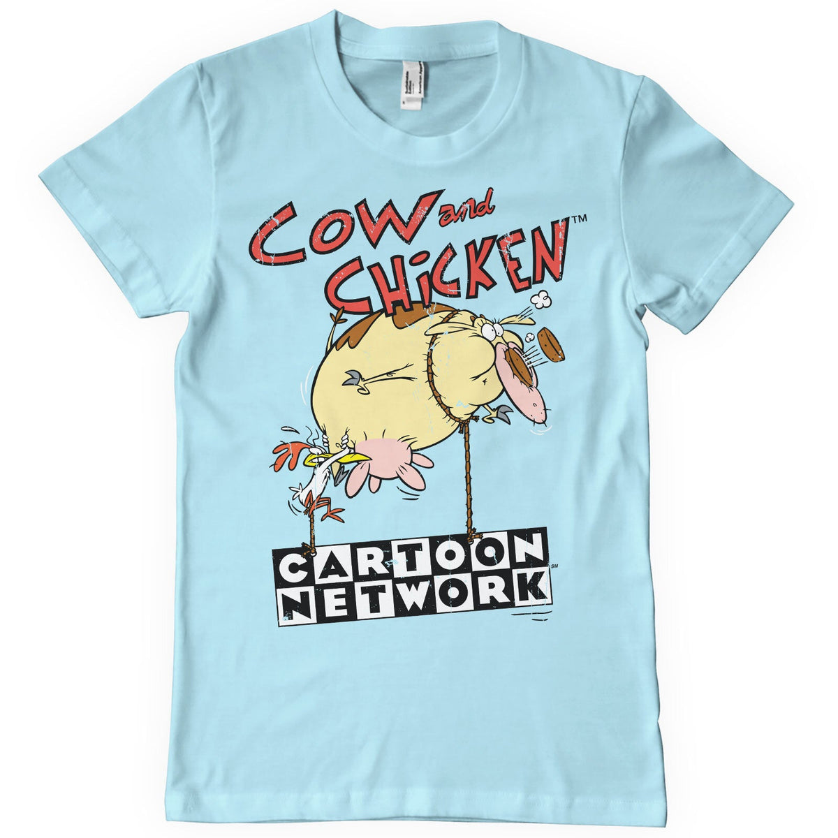 Cow and Chicken (Vache et Poulet) Balloon T-Shirt – T-shirt