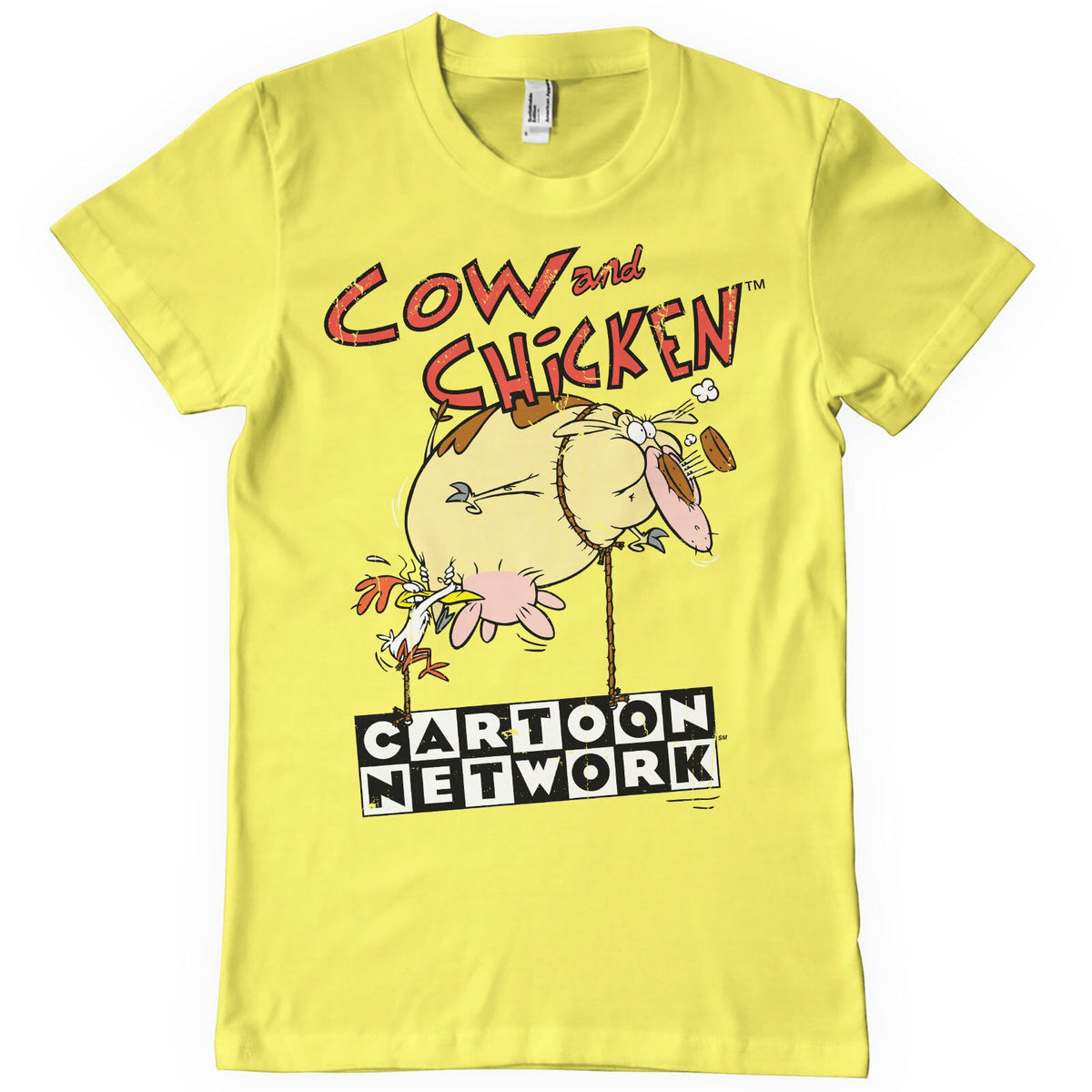 Cow and Chicken (Vache et Poulet) Balloon T-Shirt – T-shirt