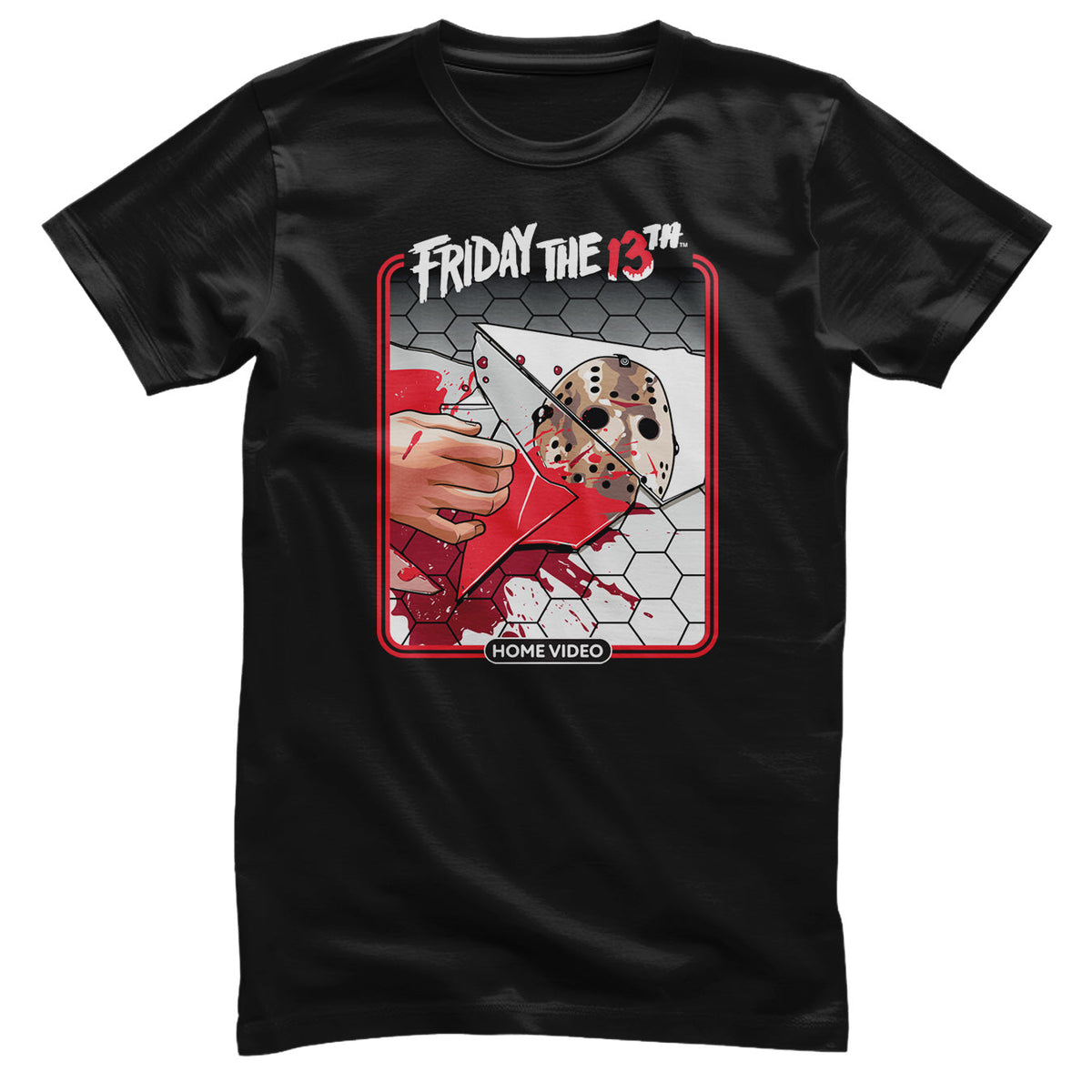 Friday The 13th (Vendredi 13) Home Video T-Shirt – T-shirt