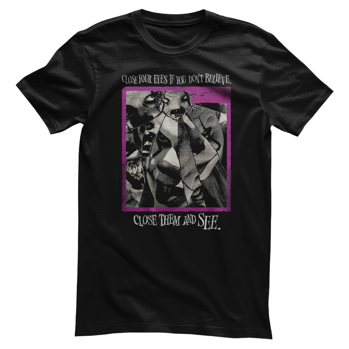 Ça - Pennywise - Close Your Eyes T-Shirt – T-shirt