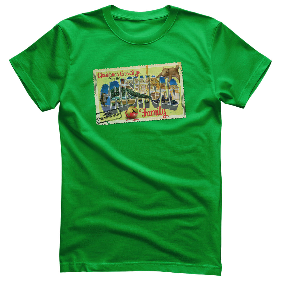 Le Sapin a les boules - Christmas Greeting From The Griswold Family T-Shirt – T-shirt