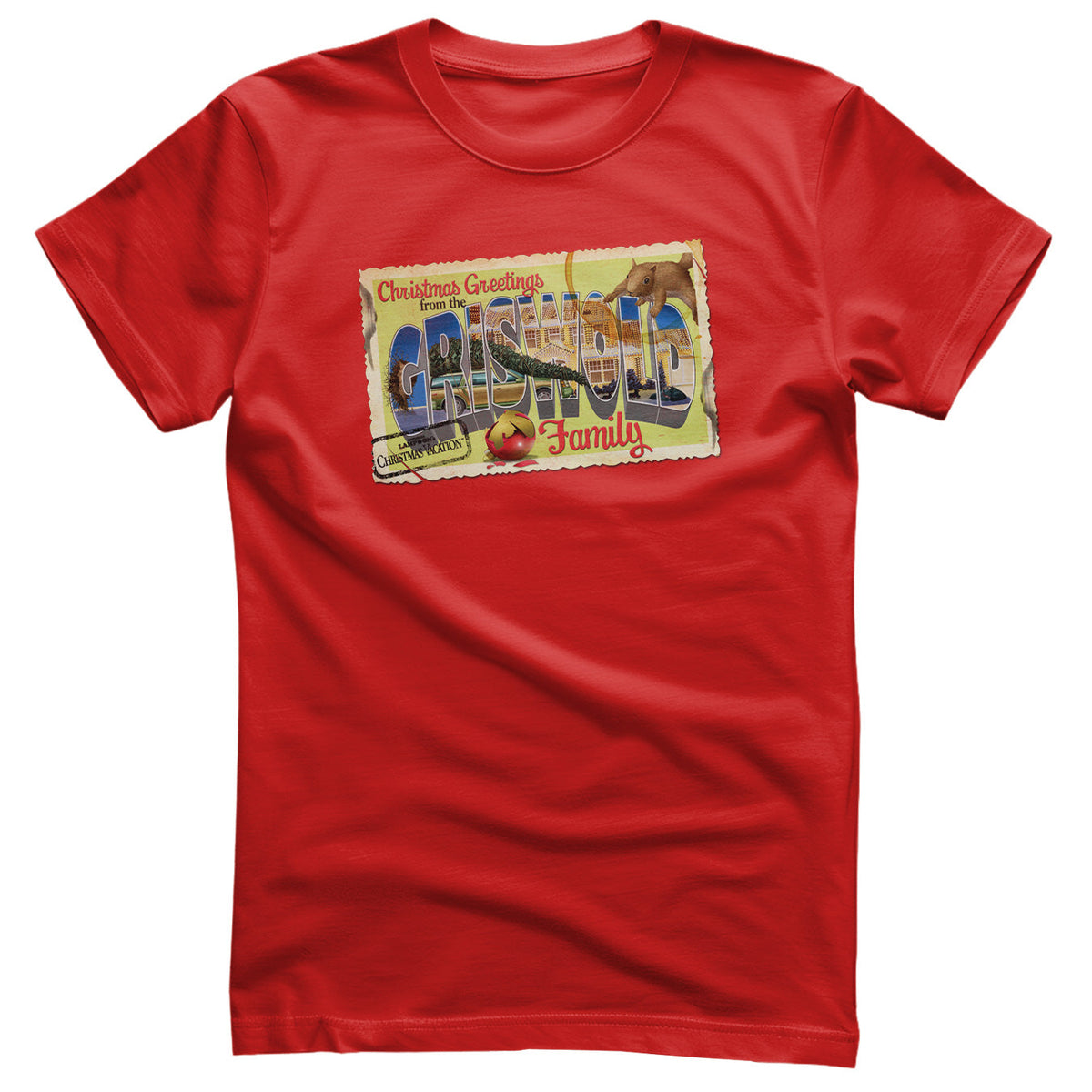 Le Sapin a les boules - Christmas Greeting From The Griswold Family T-Shirt – T-shirt