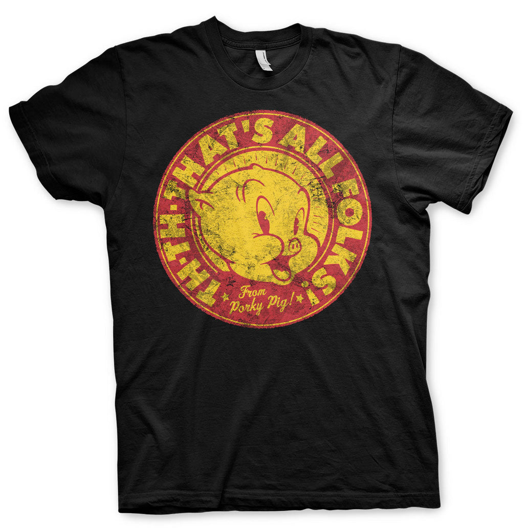 Porky Pig - That's All Folks! T-Shirt – T-shirt