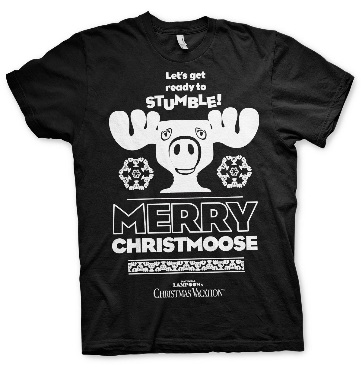 Bonjour les vacances - Merry Christmoose T-Shirt – T-shirt