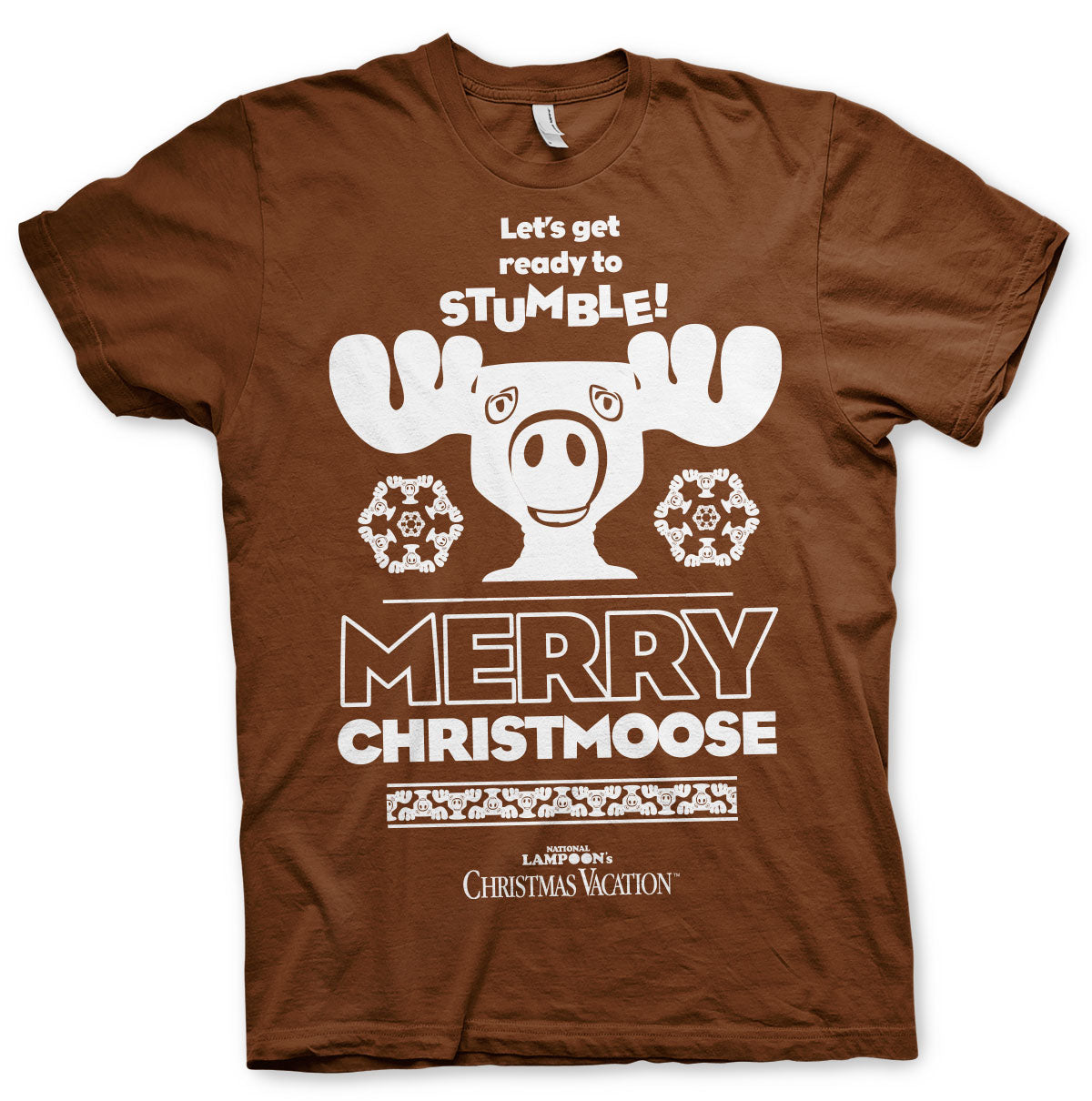Bonjour les vacances - Merry Christmoose T-Shirt – T-shirt