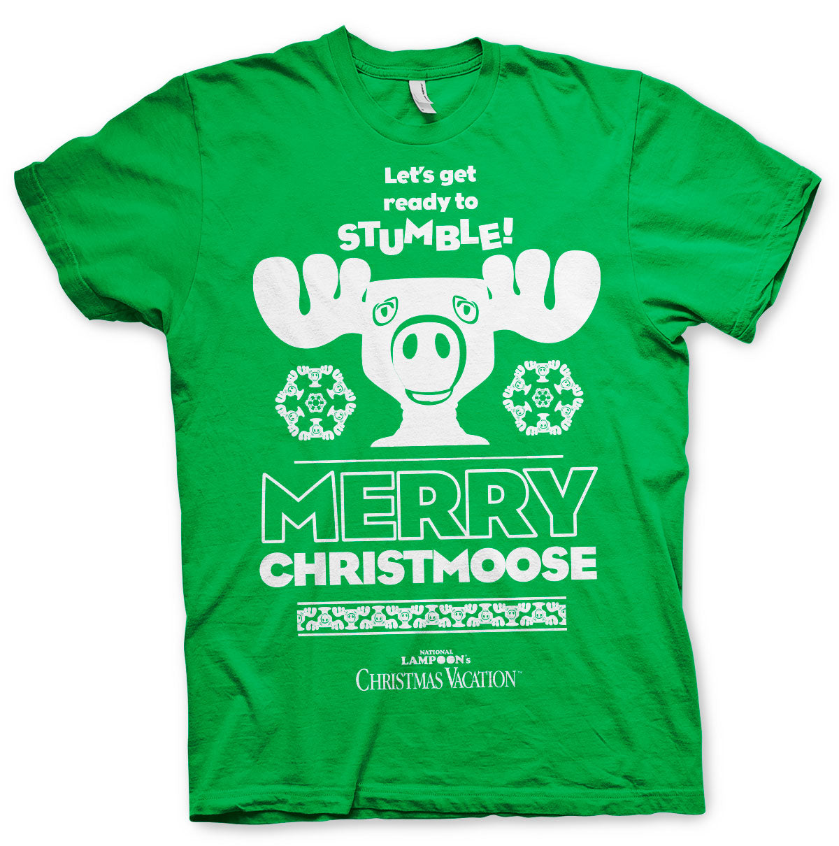 Bonjour les vacances - Merry Christmoose T-Shirt – T-shirt