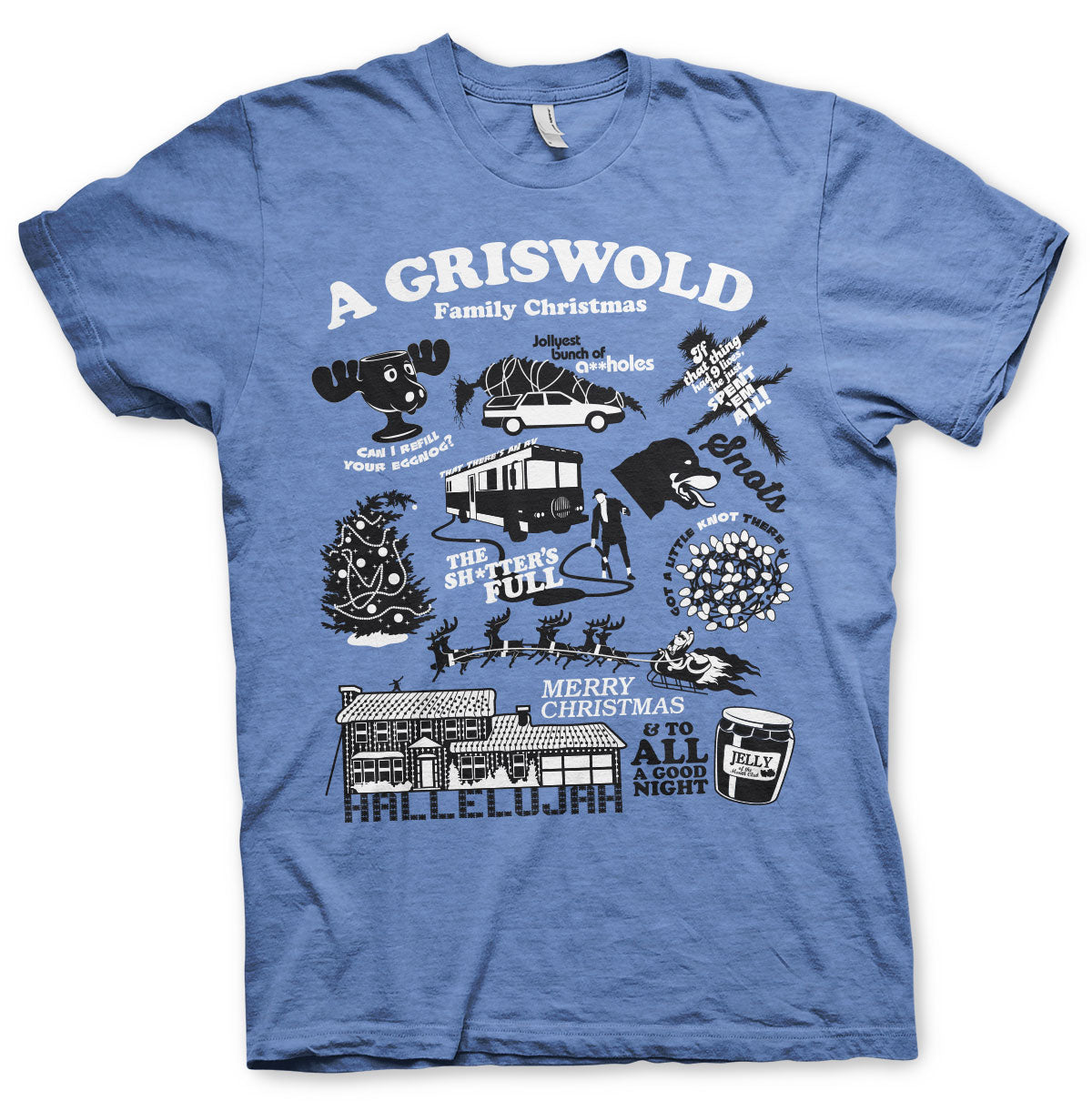 Bonjour les vacances - National Lampoon's Christmas Icons T-Shirt – T-shirt