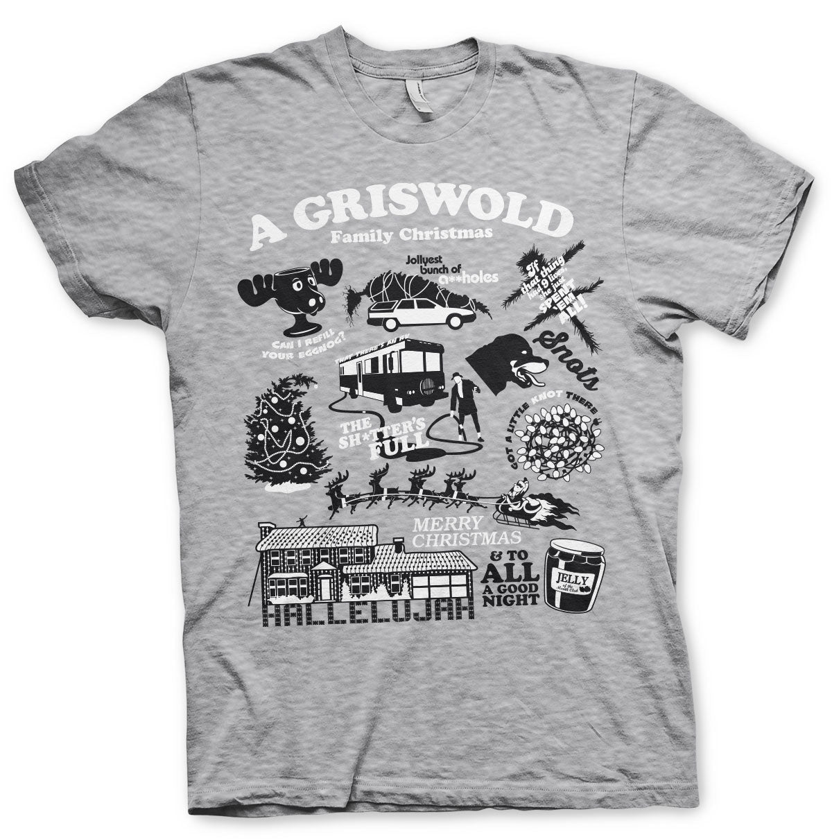 Bonjour les vacances - National Lampoon's Christmas Icons T-Shirt – T-shirt