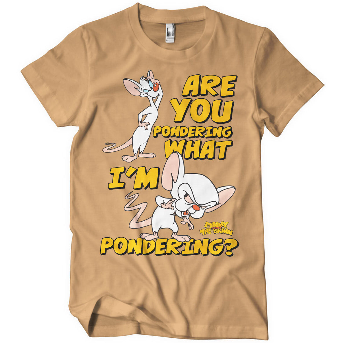 Minus et Cortex - Are You Pondering What I'm Pondering T-Shirt – T-shirt