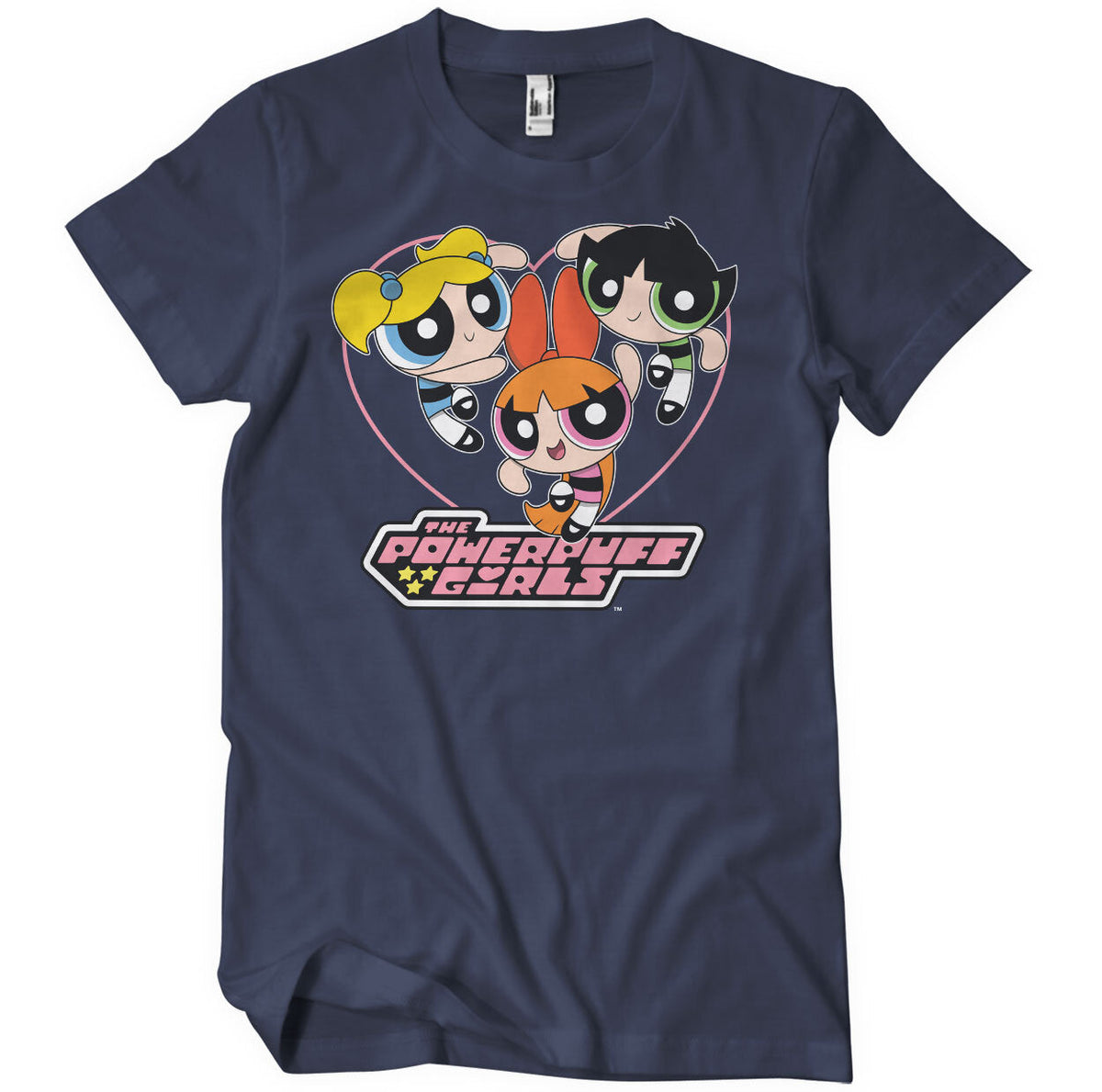 Powerpuff Girls (Les Supers Nanas) Heart T-Shirt – T-shirt