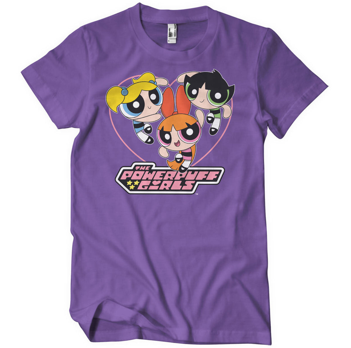 Powerpuff Girls (Les Supers Nanas) Heart T-Shirt – T-shirt