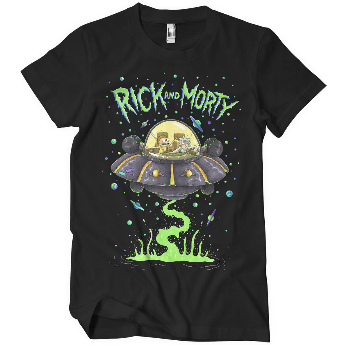 Rick And Morty Spaceship T-Shirt – T-shirt