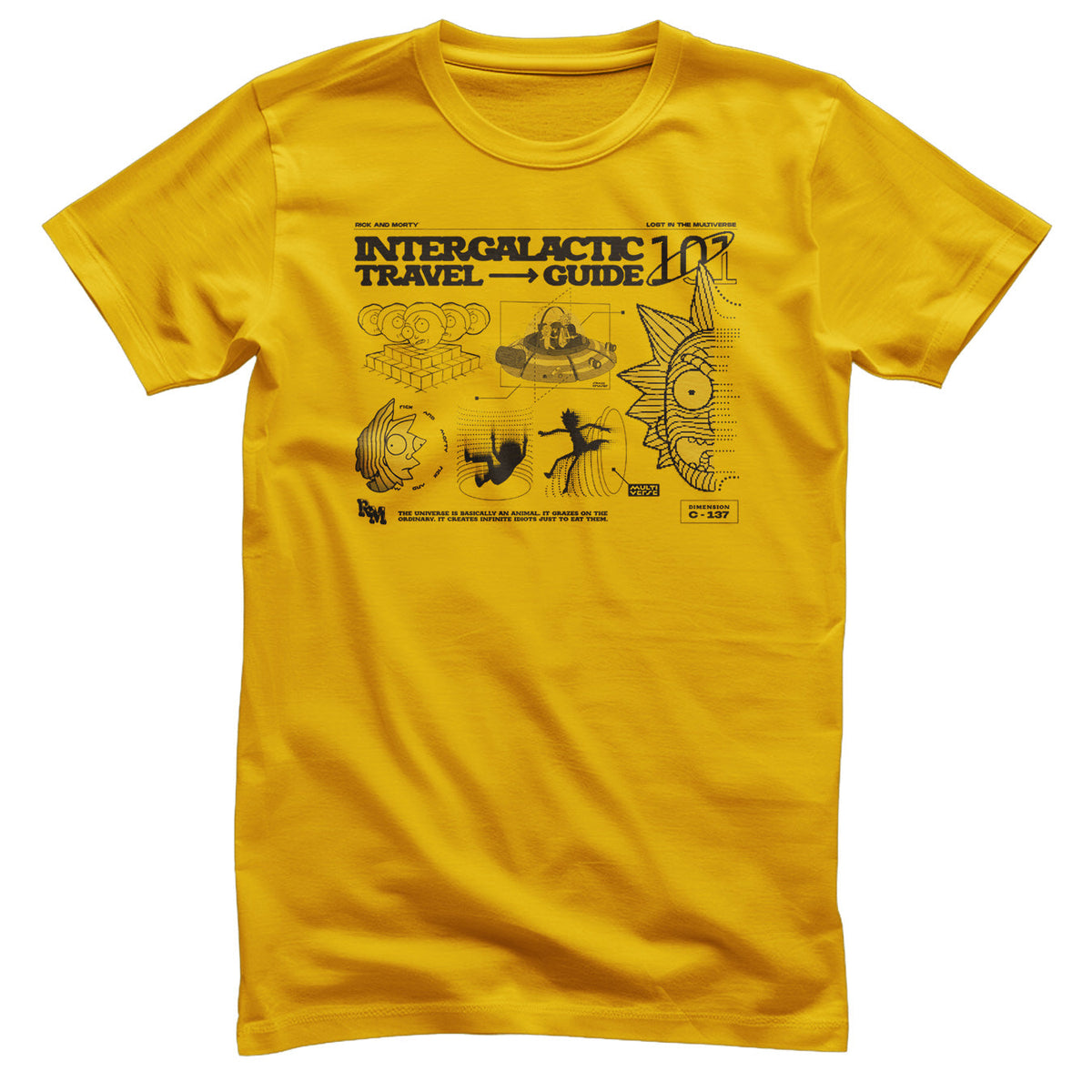 Intergalactic Travel Guide T-Shirt – T-shirt