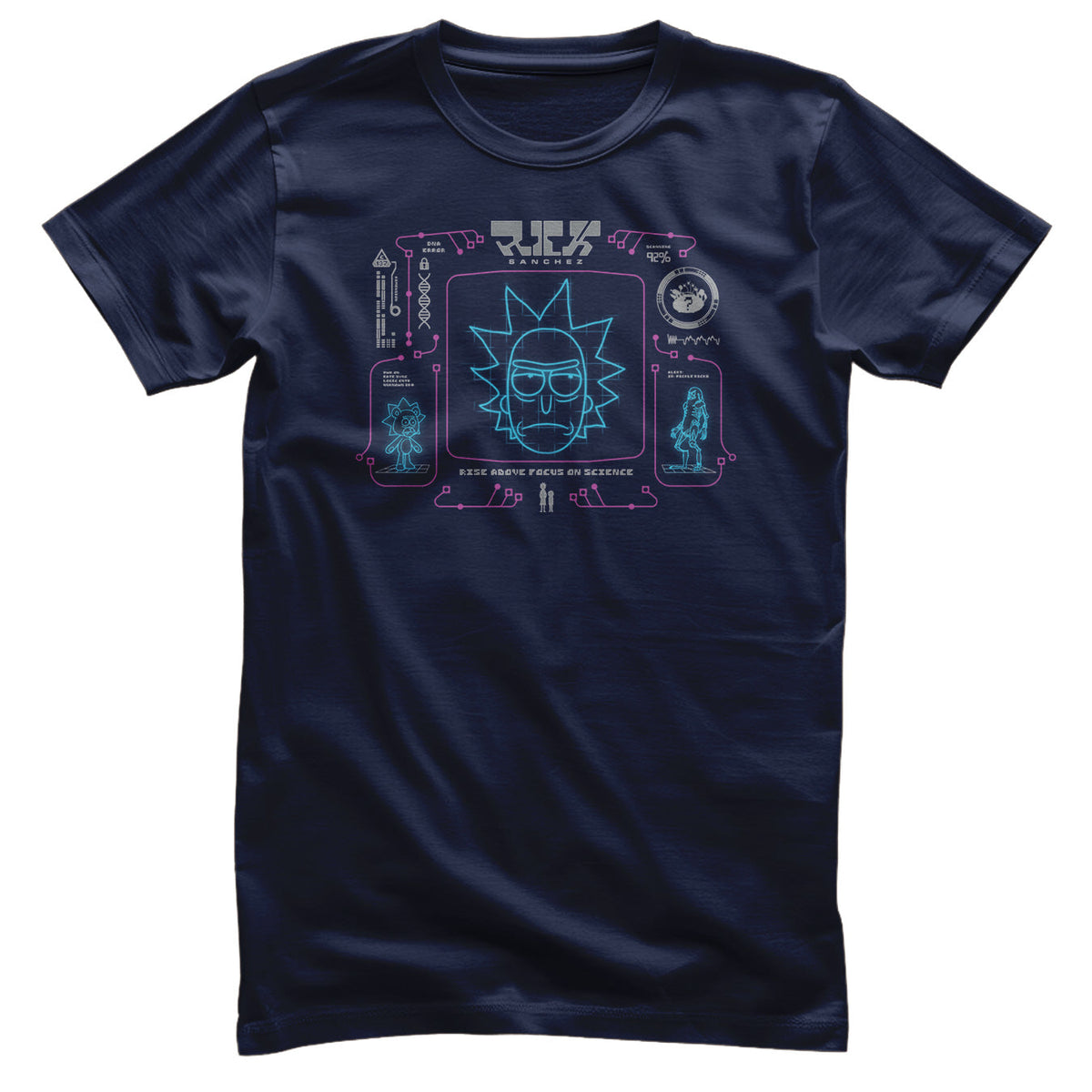 Rick Sanches - Rise Above Focus On Science T-Shirt – T-shirt