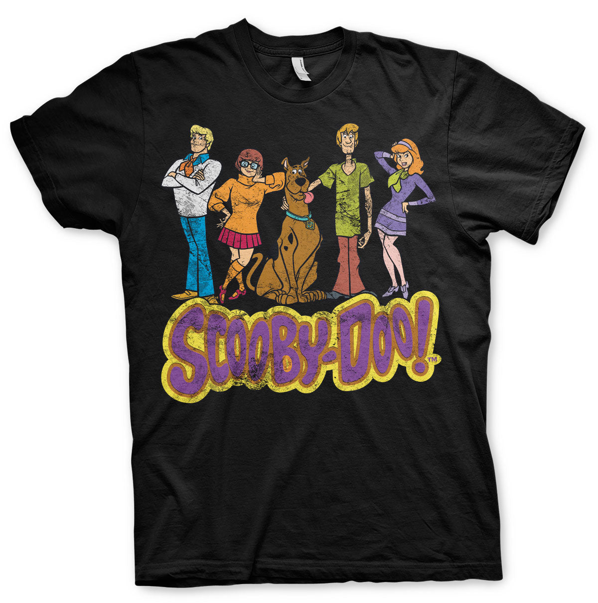 Team Scooby Doo Distressed T-Shirt – T-shirt