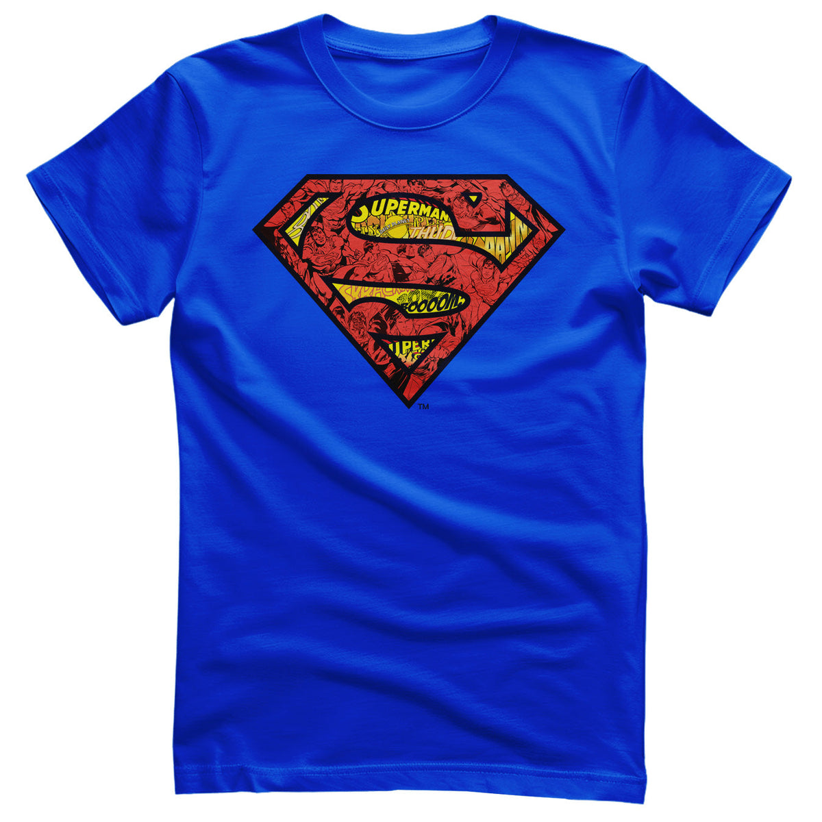 Superman Mash-Up Shield T-Shirt – T-shirt
