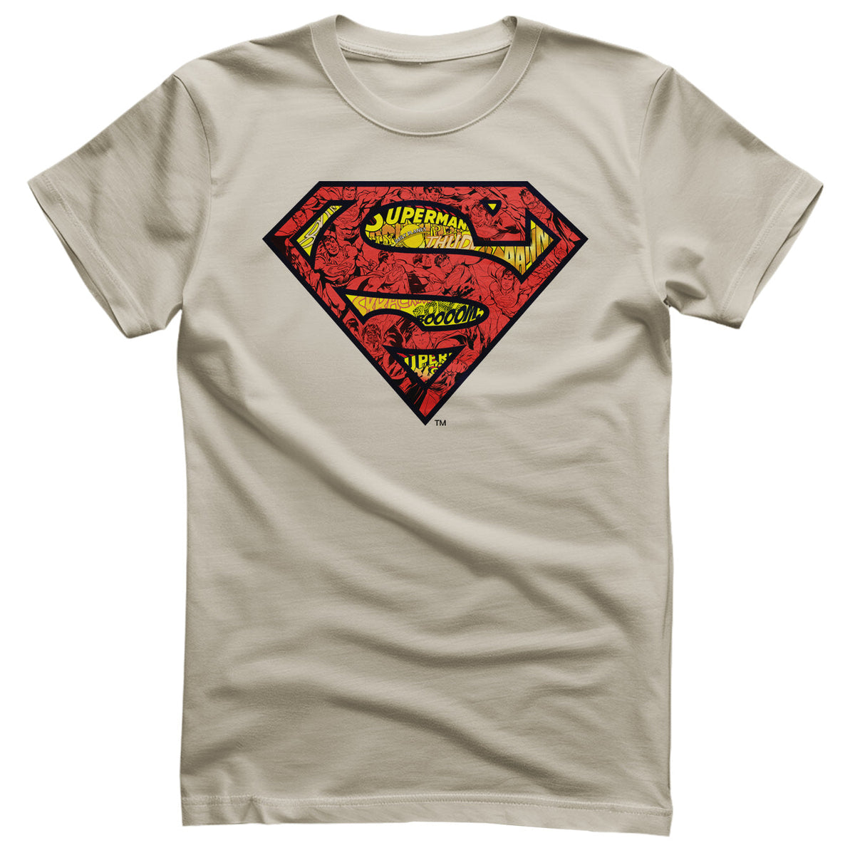 Superman Mash-Up Shield T-Shirt – T-shirt