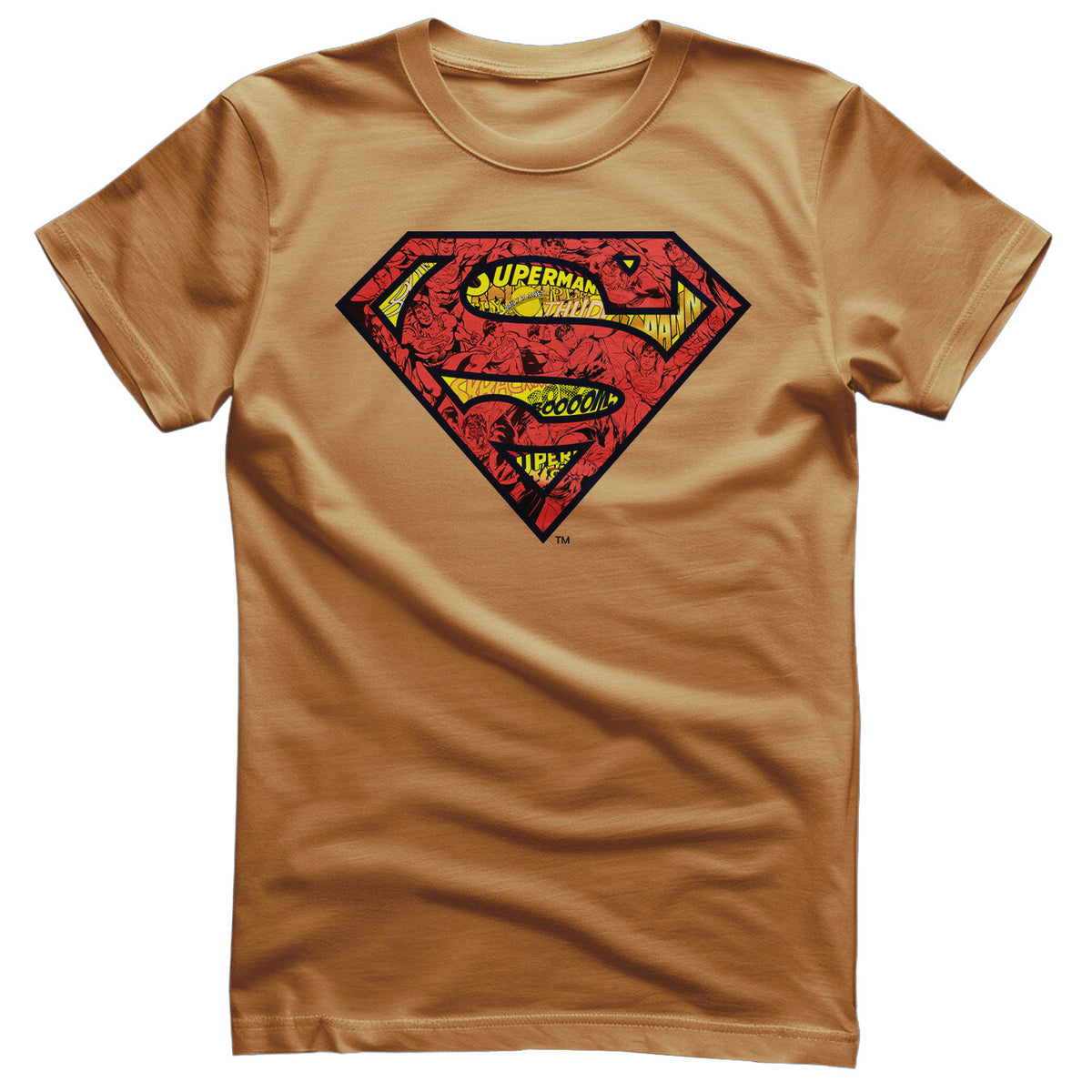 Superman Mash-Up Shield T-Shirt – T-shirt