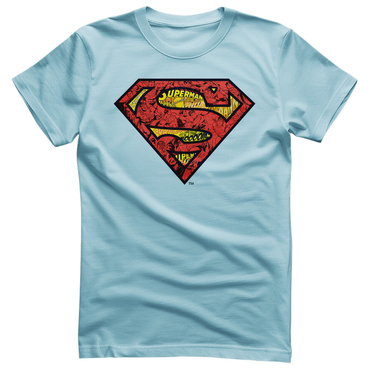 Superman Mash-Up Shield T-Shirt – T-shirt