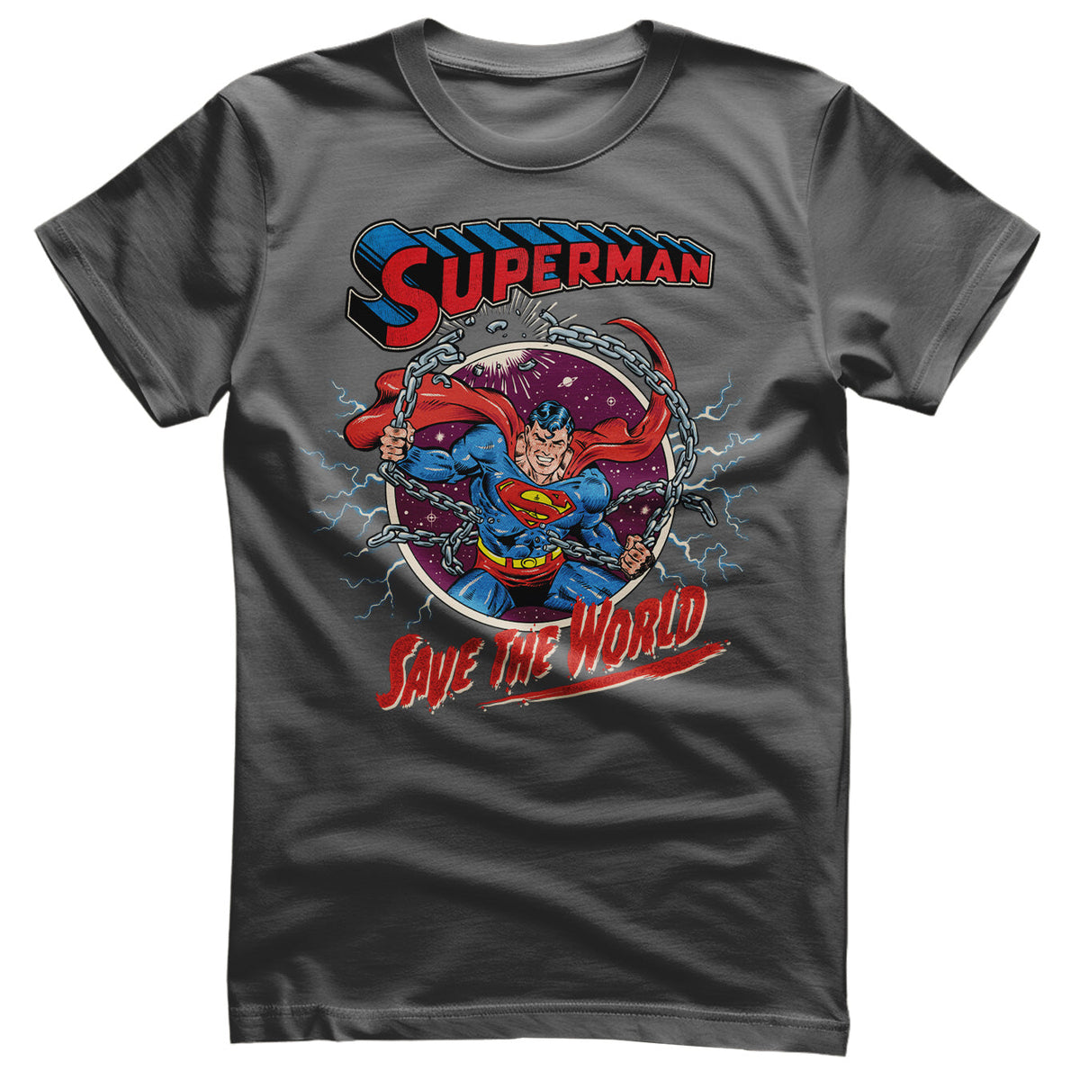 Superman - Save The World T-Shirt – T-shirt