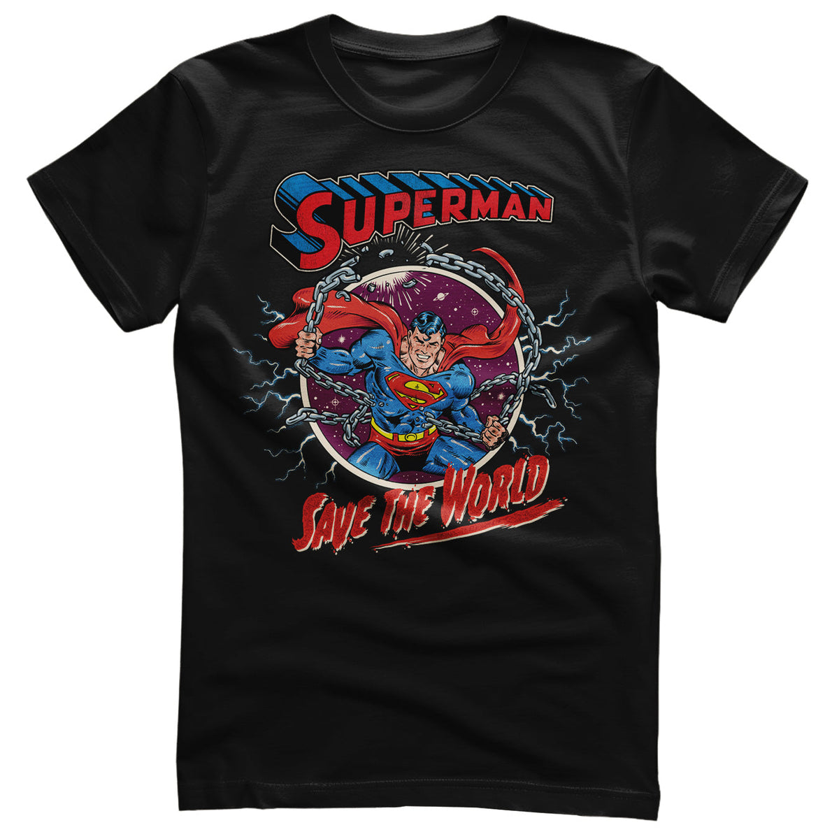 Superman - Save The World T-Shirt – T-shirt