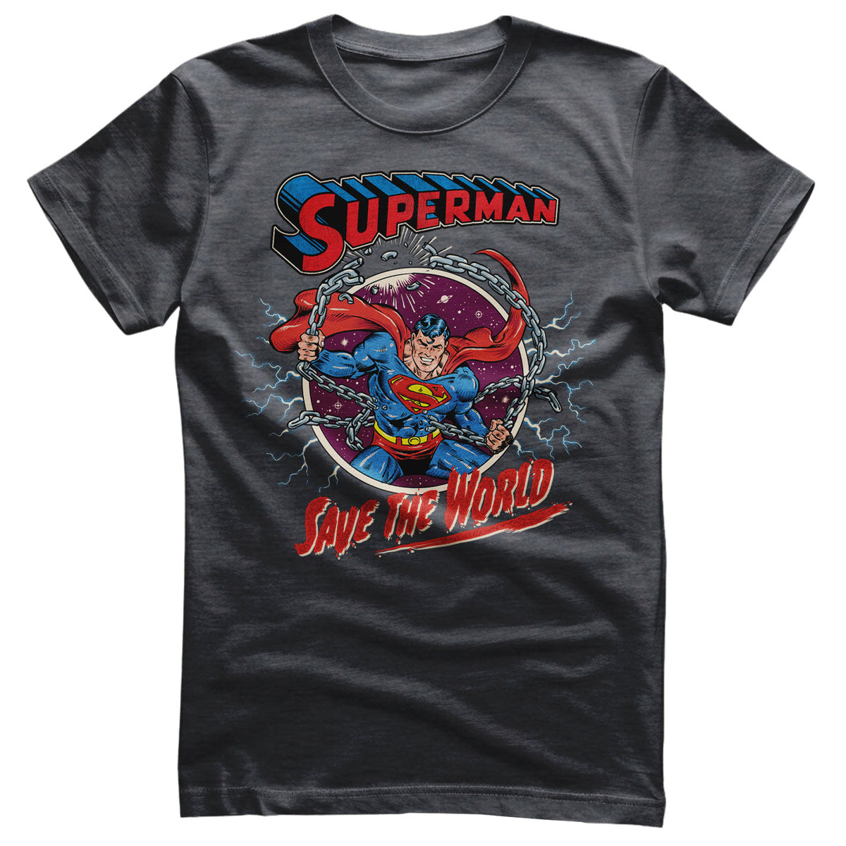 Superman - Save The World T-Shirt – T-shirt