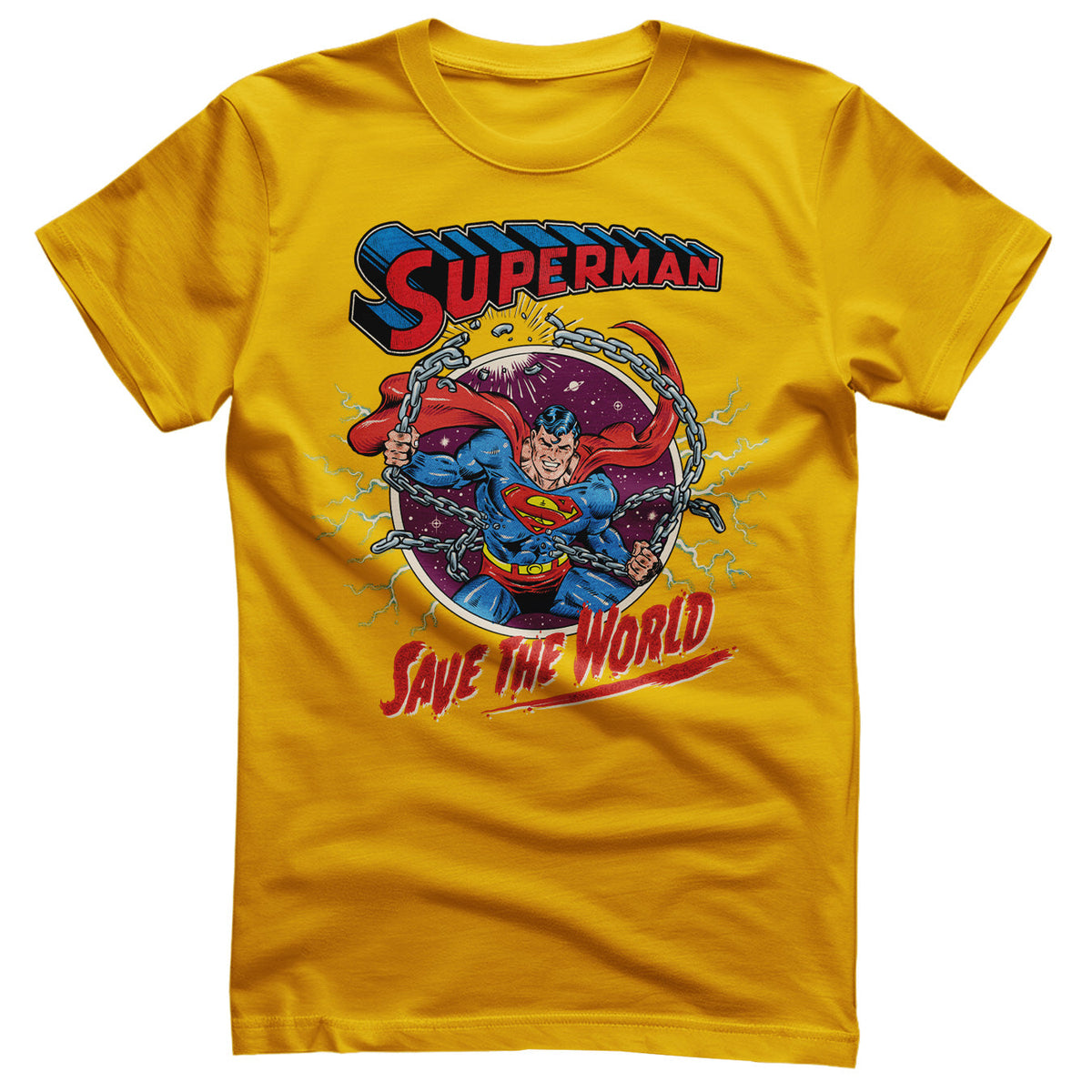 Superman - Save The World T-Shirt – T-shirt