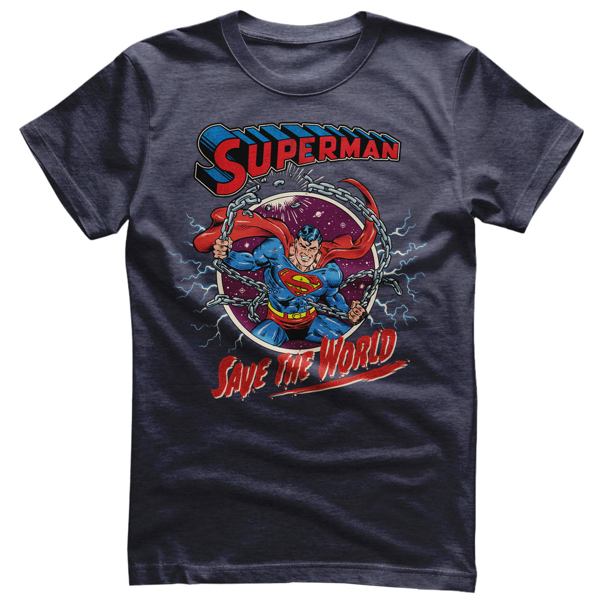 Superman - Save The World T-Shirt – T-shirt