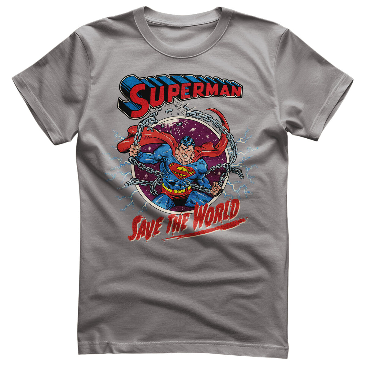 Superman - Save The World T-Shirt – T-shirt