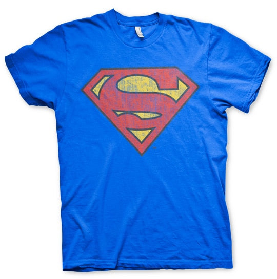 Superman Washed Shield T-Shirt – T-shirt