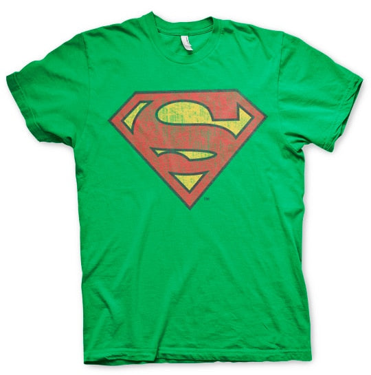 Superman Washed Shield T-Shirt – T-shirt
