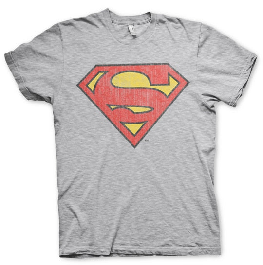 Superman Washed Shield T-Shirt – T-shirt