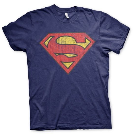 Superman Washed Shield T-Shirt – T-shirt