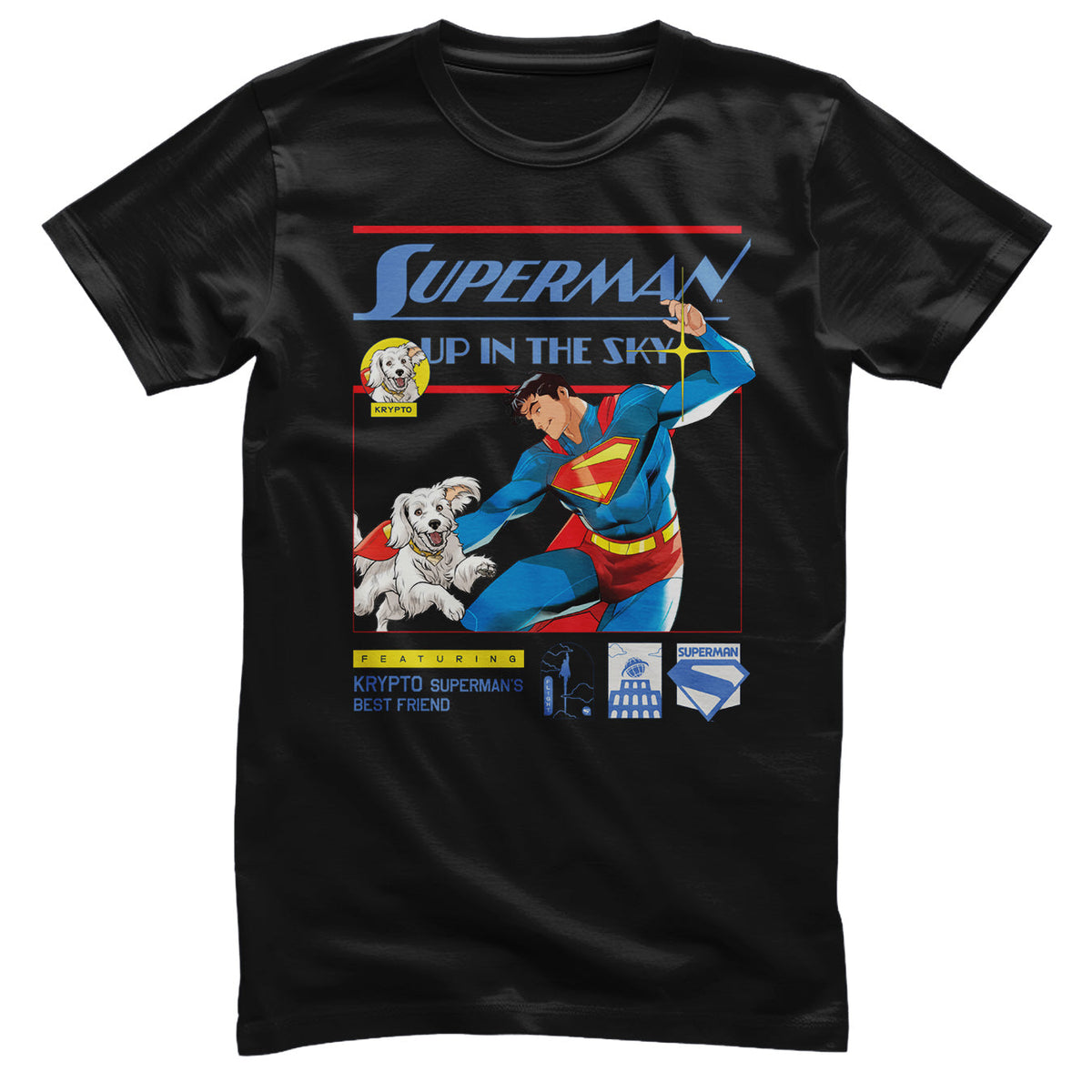 Superman - Up In The Sky T-Shirt – T-shirt