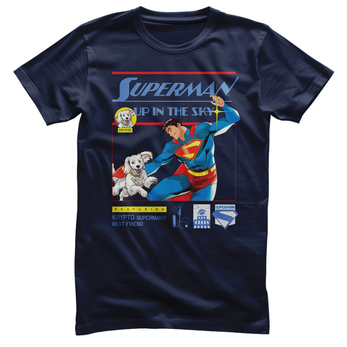 Superman - Up In The Sky T-Shirt – T-shirt