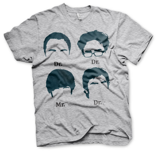 Big Bang Theory Prefix Heads T-Shirt – T-shirt