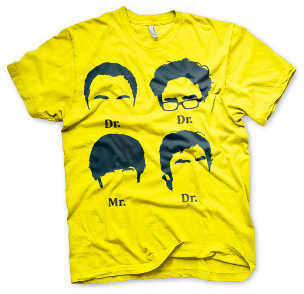 Big Bang Theory Prefix Heads T-Shirt – T-shirt