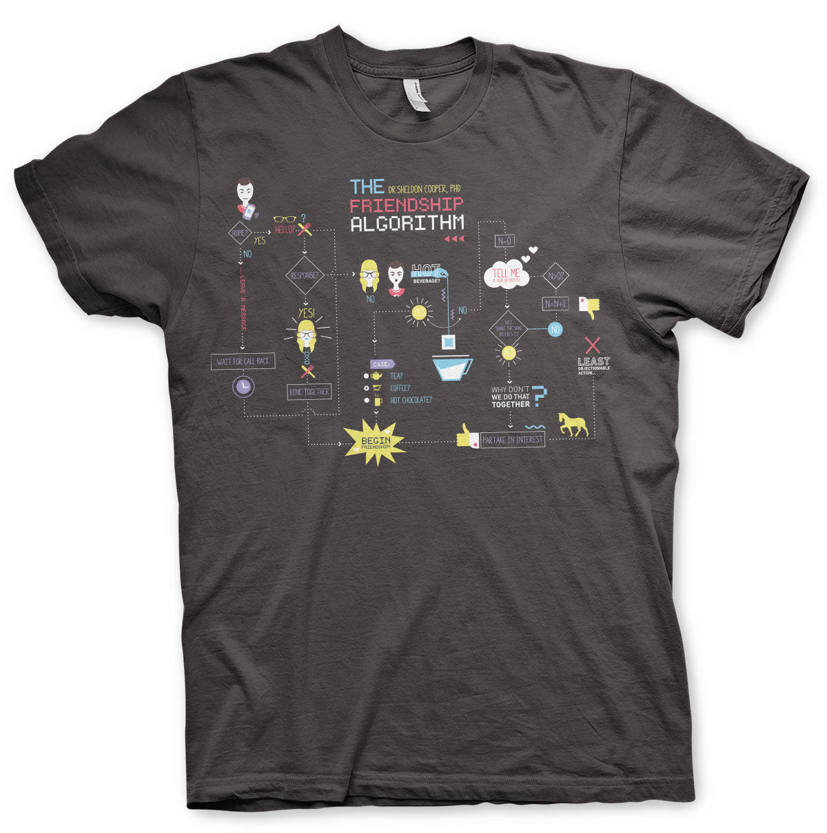 The Friendship Minions Algorithm T-Shirt – T-shirt