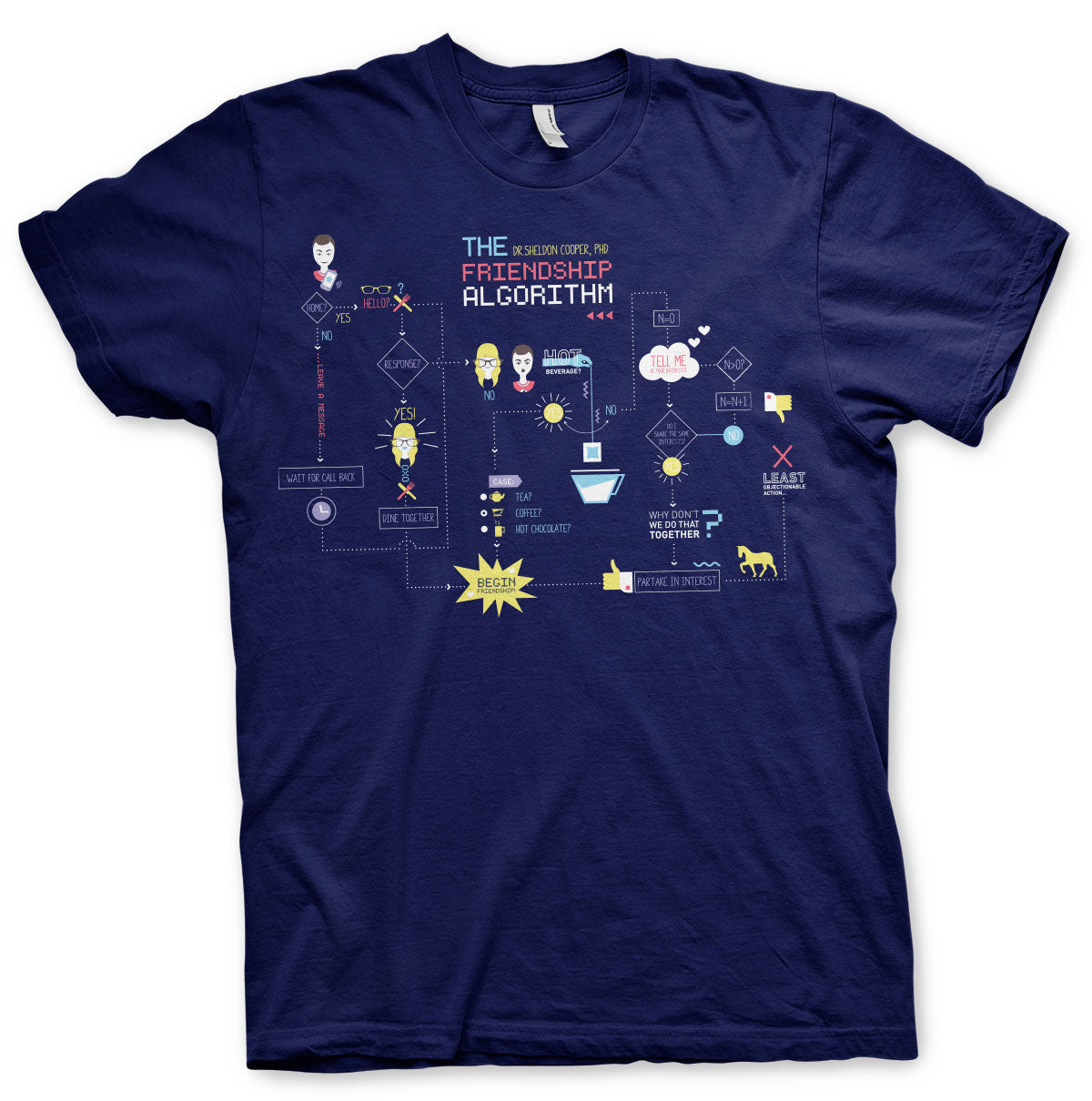 The Friendship Minions Algorithm T-Shirt – T-shirt