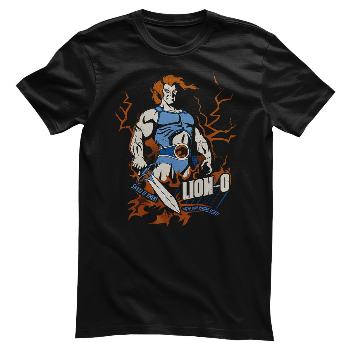 Thundercats (Cosmocats) - Lion-O Crack T-Shirt – T-shirt