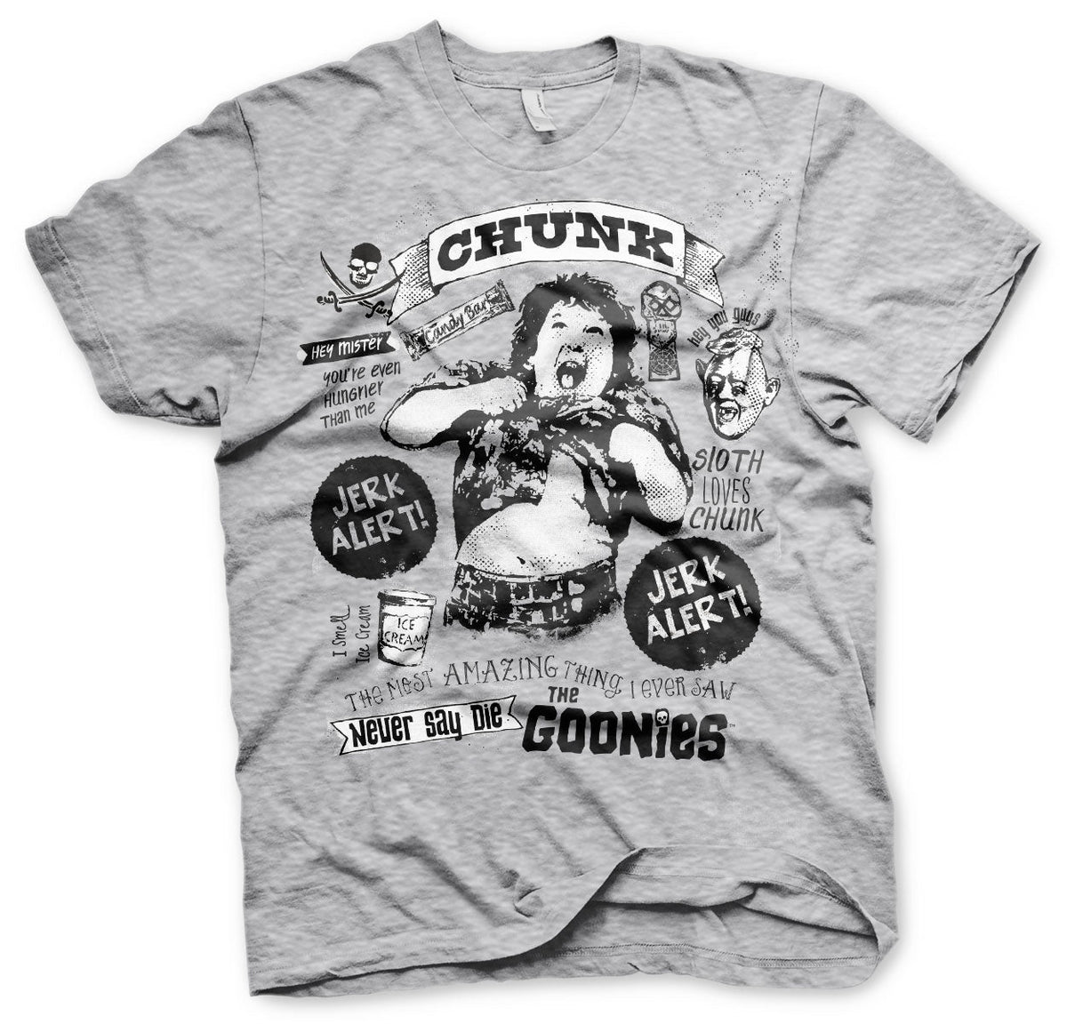 Goonies (Les Goonies) - Chunk Jerk Alert T-Shirt – T-shirt
