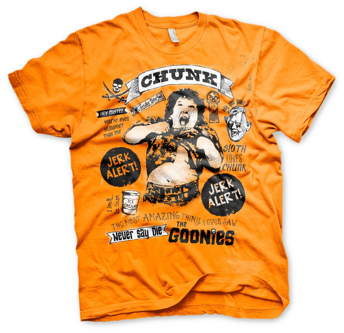 Goonies (Les Goonies) - Chunk Jerk Alert T-Shirt – T-shirt