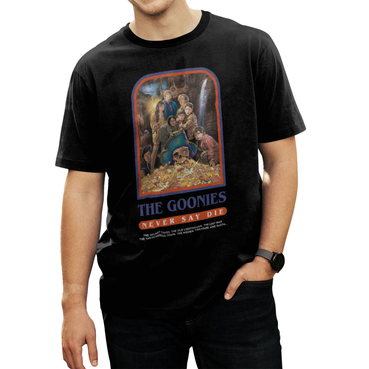 The Goonies (Les Goonies) Poster Girly Tee – T-shirt femme