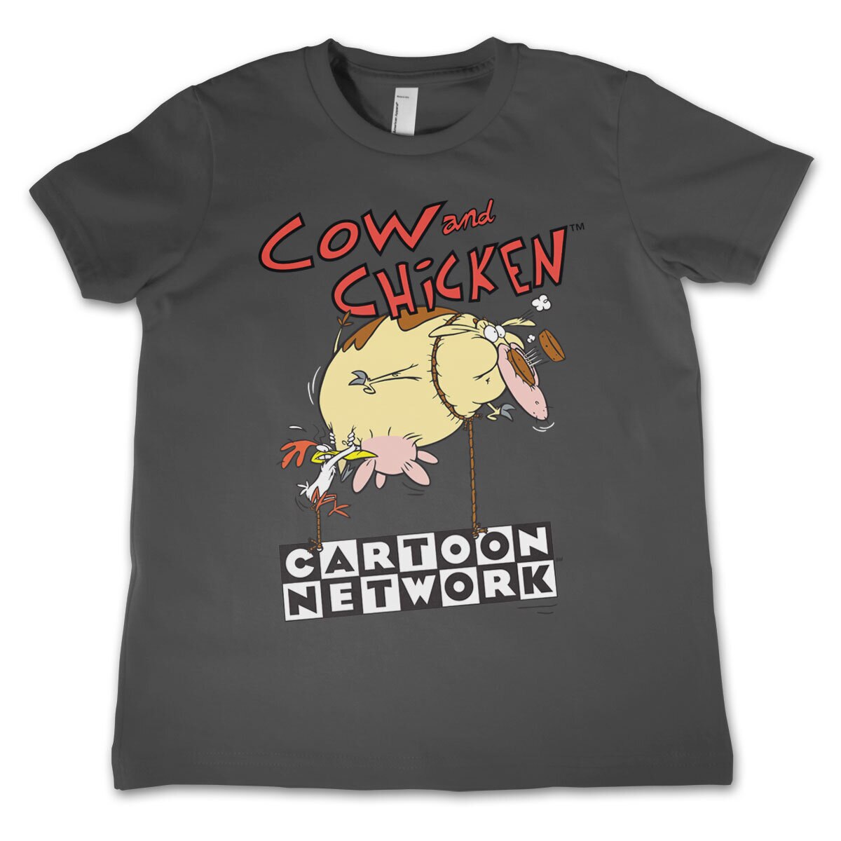 Cow and Chicken (Vache et Poulet) Balloon Kids T-Shirt – T-shirt enfant