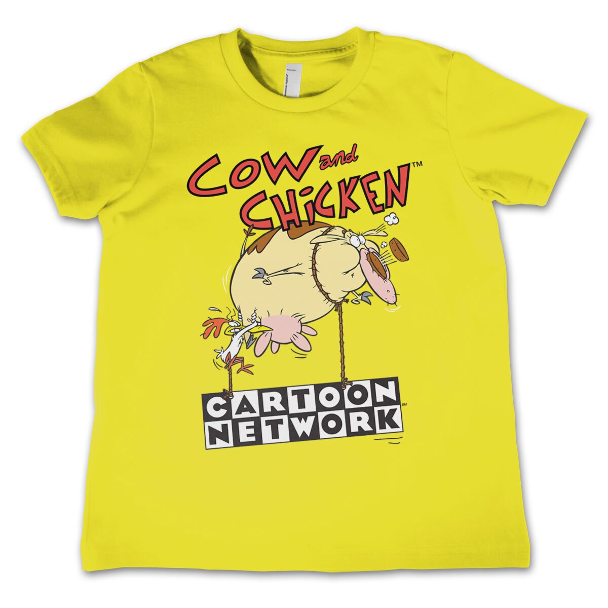 Cow and Chicken (Vache et Poulet) Balloon Kids T-Shirt – T-shirt enfant
