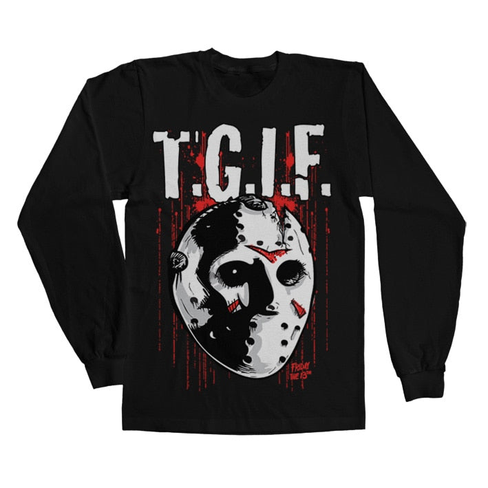 Friday The 13th (Vendredi 13) - T.G.I.F. Long Sleeve Tee – T-shirt manches longues